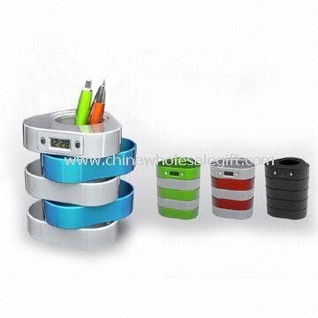 Novelty Digital Clock with Pen Holder