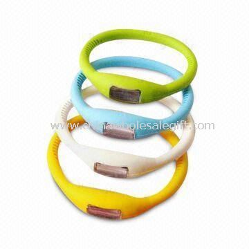 Promotional Digital Watch, Nontoxic and Eco-friendly, Customized Designs are Welcome