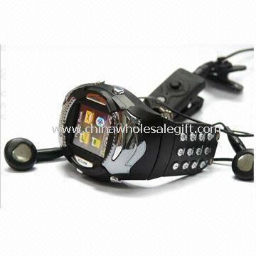 Watch Phones, with MP3/MP4/Bluetooth/GPRS/WAP/FM Function, GSM850/1800/1900MHz or 900/1800/1900MHz
