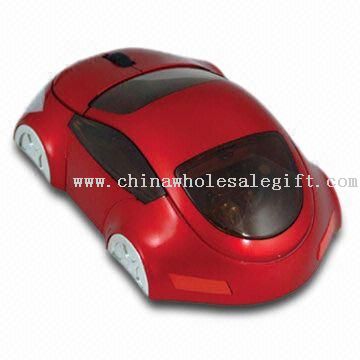 BMW Car Design 3-D Optical Mouse, Measuring 100 x 65 x 32mm
