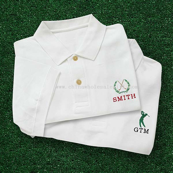 Embroidered Golf Polo Shirt