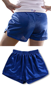 Ladies Trim Fit Mini Mesh Short