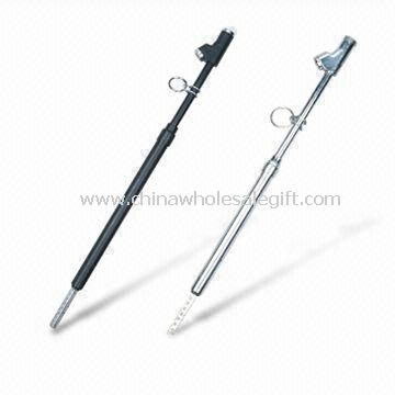 Large Pencil Tire Pressure Gauges/Repair Tools with Metal Heads and 20 to 220psi Scales