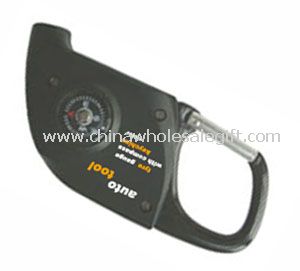 Solar Digital Tire Compass Gauge