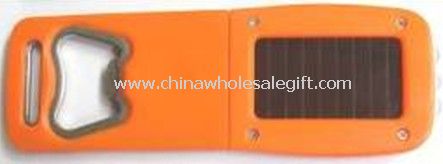 Three LED Bottle Opener Solar Flashlight