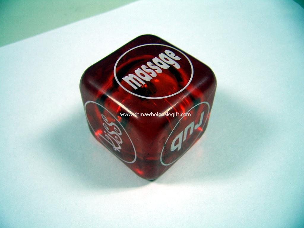 Soft Plastic Flashing Dice