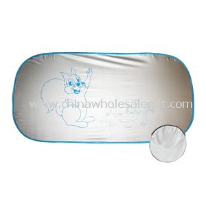 Folding Cartoon Rear Sunshade