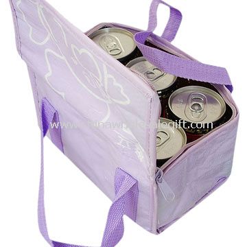 300D polyester 6 Can Cooler Bags