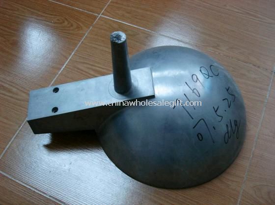 Custom made aluminum cast light shade