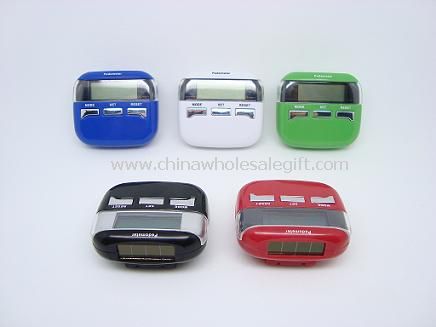 Multi-function Solar pedometer