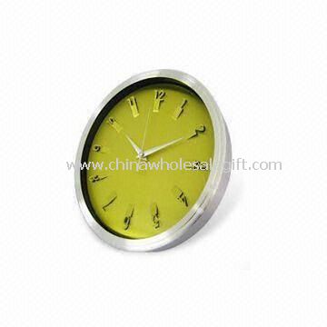 Wall Clock Made of Aluminum