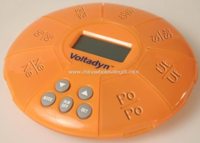 7-day 5 Alarms  pill box
