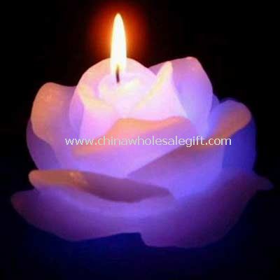 Flower candle