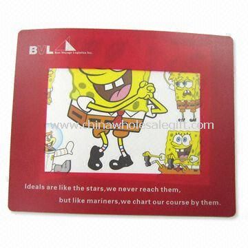 Photo Frame Mouse Pad Made of PVC and Rubber