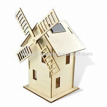 Windmill Toy with Solar Technology
