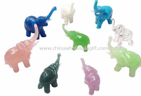 Crystal or Glass Elephant