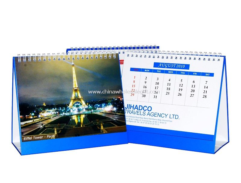 Annual Desk Calendar
