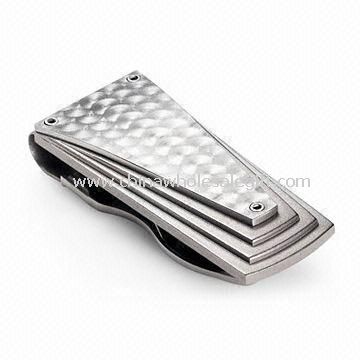 Titanium custom Money Clip