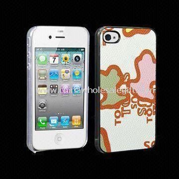 Case for iPhone 4G Made of Plastic and PU