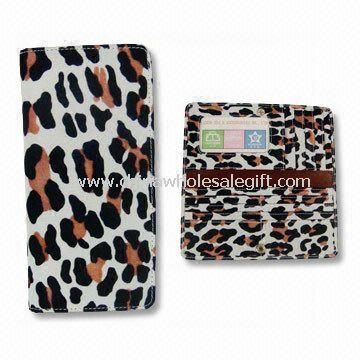 Fashion Wallets Made of Printed Microfiber