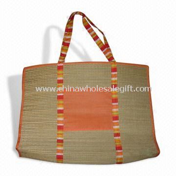 Beach Straw Bag Made of Natural Straw