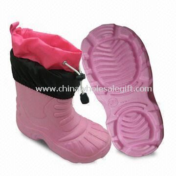 Winter Boots with Fur Lining and EVA Sole