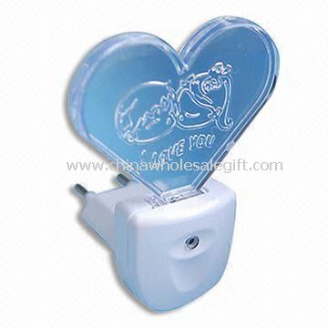 LED Night Light/Lamp for Children Made of Plastic