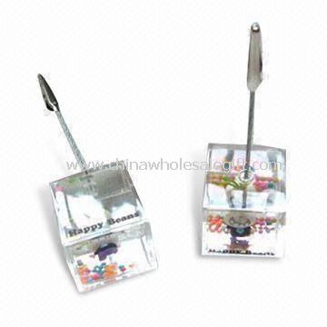 Fancy Paper Clips Made of Acrylic