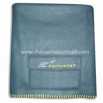 Travel Blanket Made of 100% Acrylic or Wool