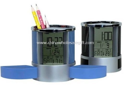 mesh pen holder calendar