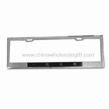 Car License Plate with Spray Oil Surface or Chrome