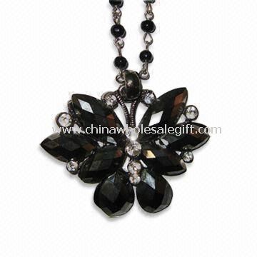 Necklace with Crystal Pendant