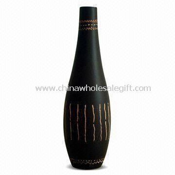 Decoration Wooden Vase