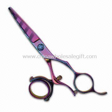 Hair Scissors/Hair Shear/Titanium Scissor Made with SUS440C Japanese Steel