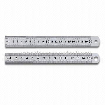 Rulers Made of Stainless Steel Measuring 20cm