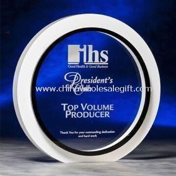 Acrylic award plexiglass trophy