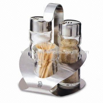 Toothpick Holders, Made of High-quality Stainless Steel