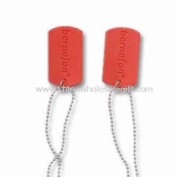 PVC Dog Tag with Epoxy Coating/Lacquer La