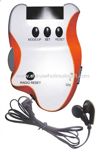 FM Radio Pedometer /Step Counter