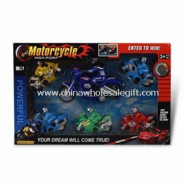 Motorcycle Toy, Pull Back Type