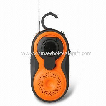 Dynamo Shower Bathroom AM/FM Radio