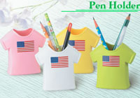 Plastic T-Shirt Pen Holder