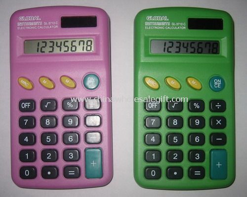 Handhold pocket calculator