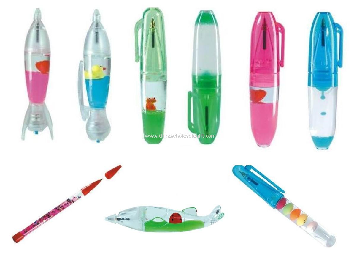 Acrylic Liquid Ball Pen