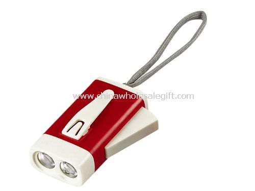 LED Hand Dynamo Flashlight