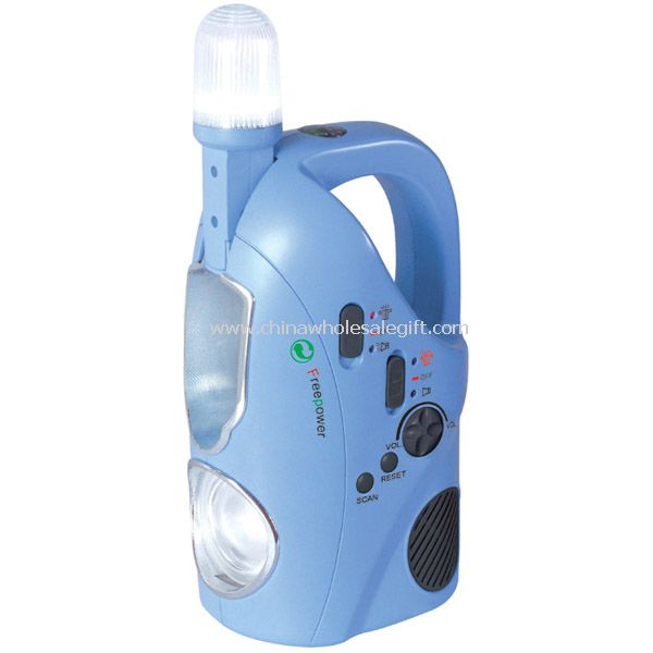 Dynamo LED Radio Flashlight