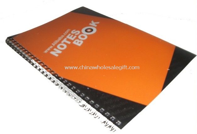 Paper Cover Spiral Notebook
