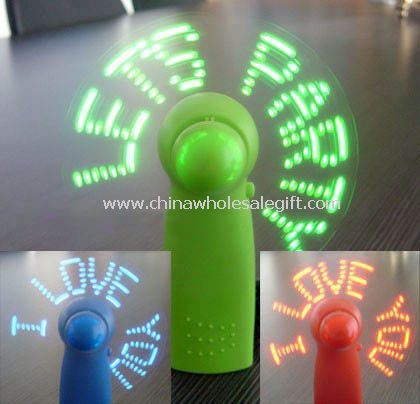 Logo Flasing Mini Fan