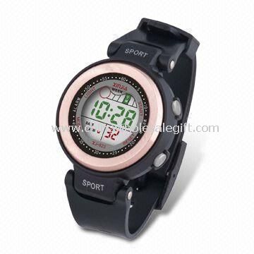 PVC Resin Strap Sports Watch