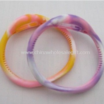 Negative Ions Silicone Rubber Sport Watch
